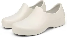 Black Garden Shoes for Women - Professional Oil Water Resistant Nursing Chef ShoesNon-Slip Safety Working Shoes for Kitchen Garden Hospital