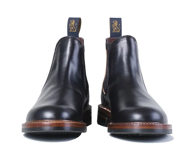 CHELSEA BOOTS / HORWEEN LEATHER CXL BLACK