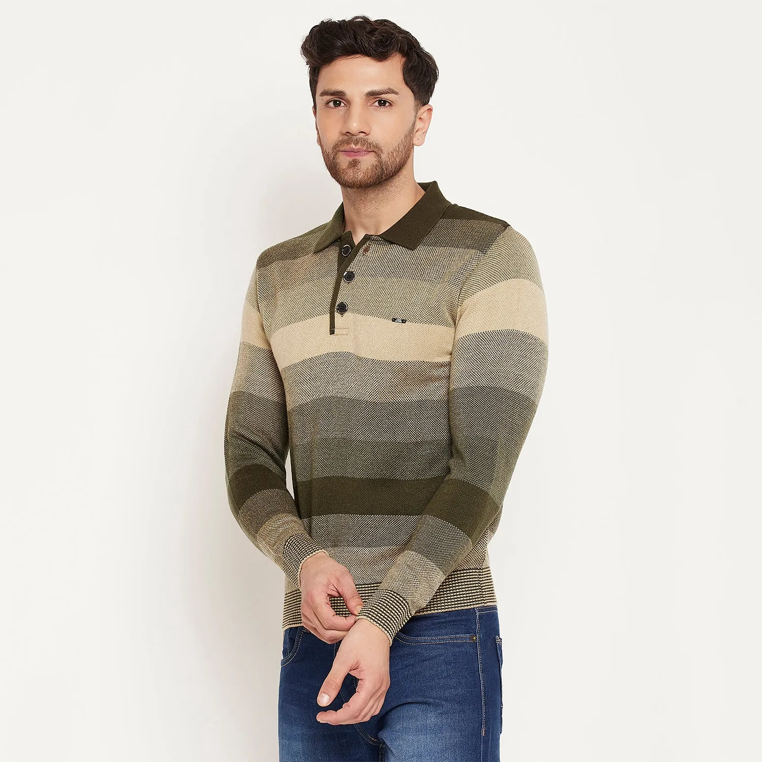 Duke Stardust Men Full Sleeve Pullover (SDS2183)