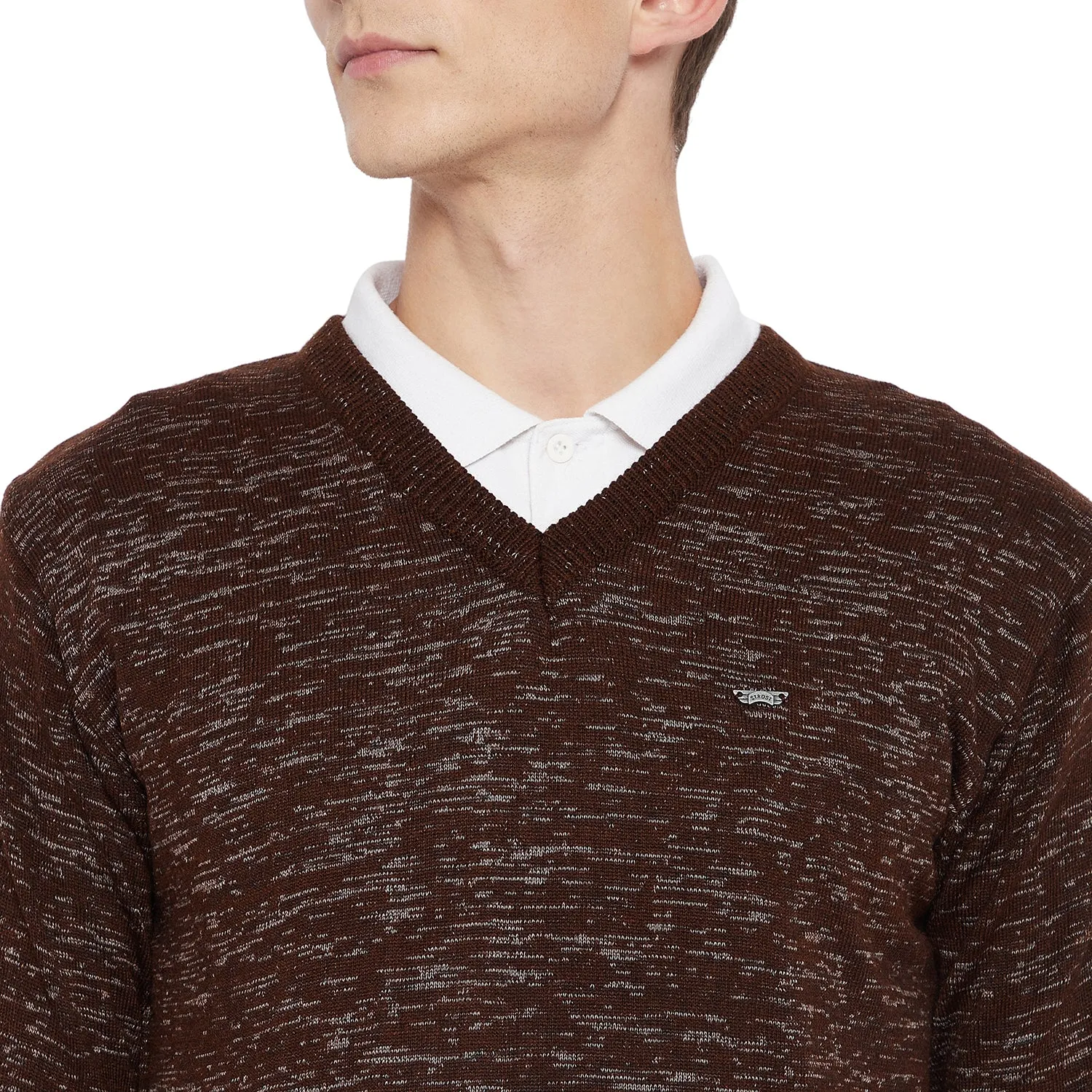 Duke Stardust Men Full Sleeve V Neck Sweater (SDS579)