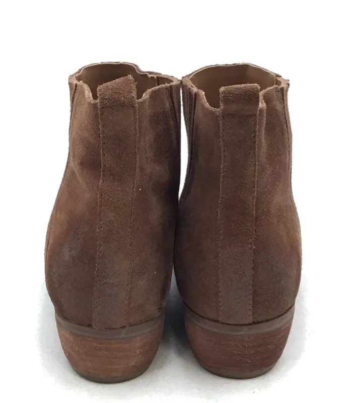Korks Women's Cutler CBFF19 Brown Leather Ankle Chelsea Boots - Size 8.5 M