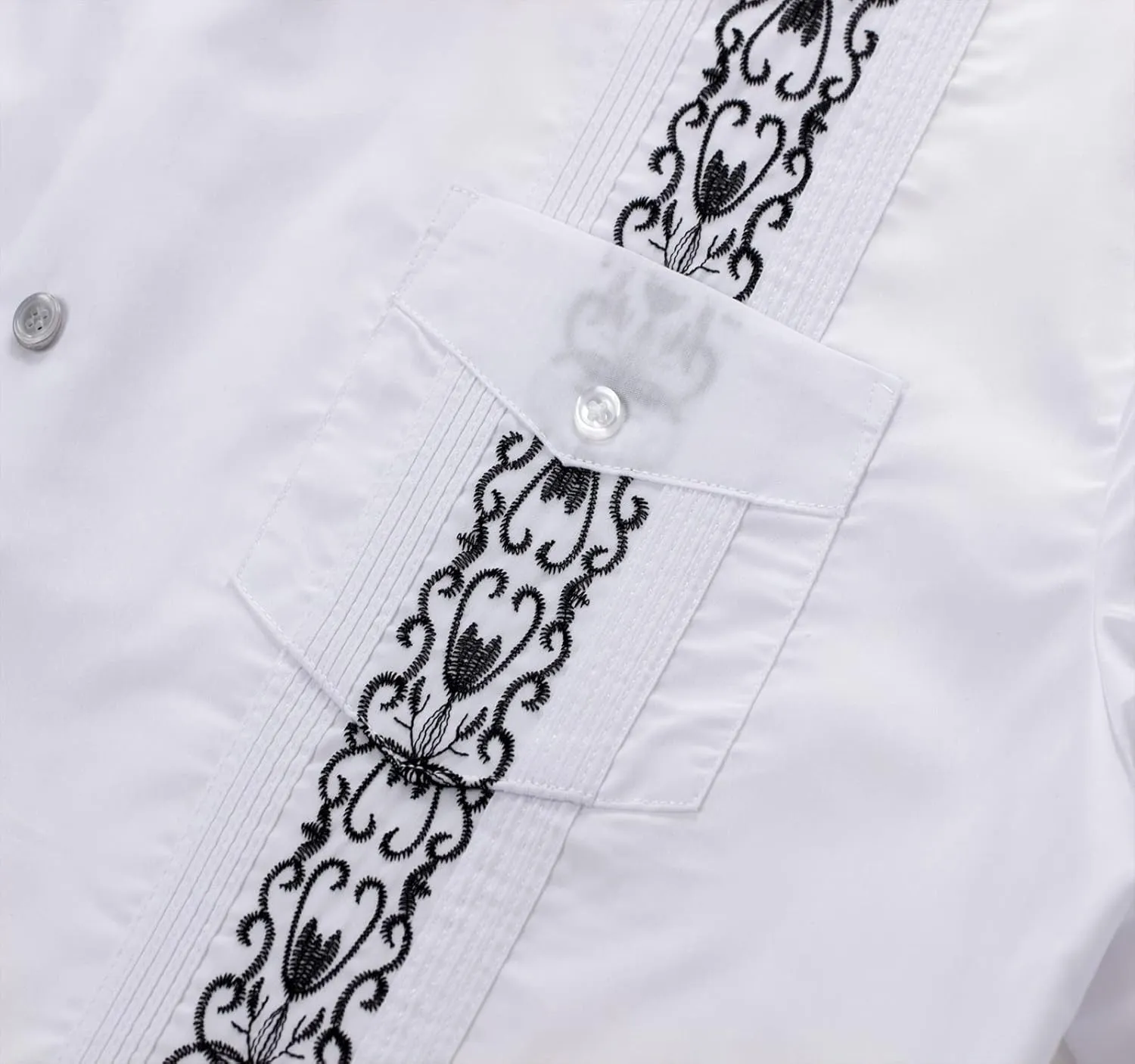 Mens Snap Shirts Casual Guayabera Shirts Short Sleeve