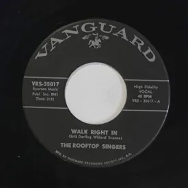 walk right in 45 rpm single