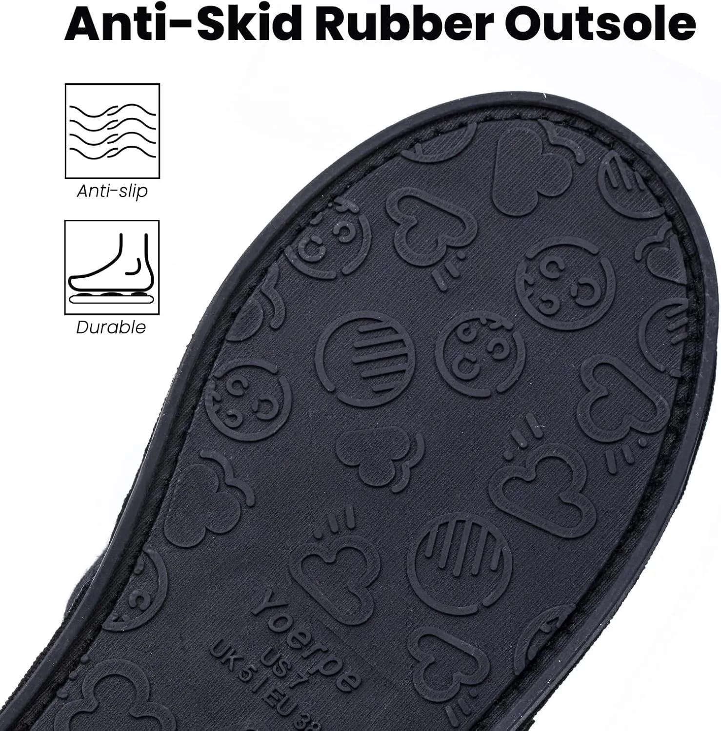 Women's Open Toe House Slippers  Breathable Waffle Fabric, Memory Foam Cushioning, Slip-On Summer Indoor Slippers, Non-Slip TPR Sole, Easy Care